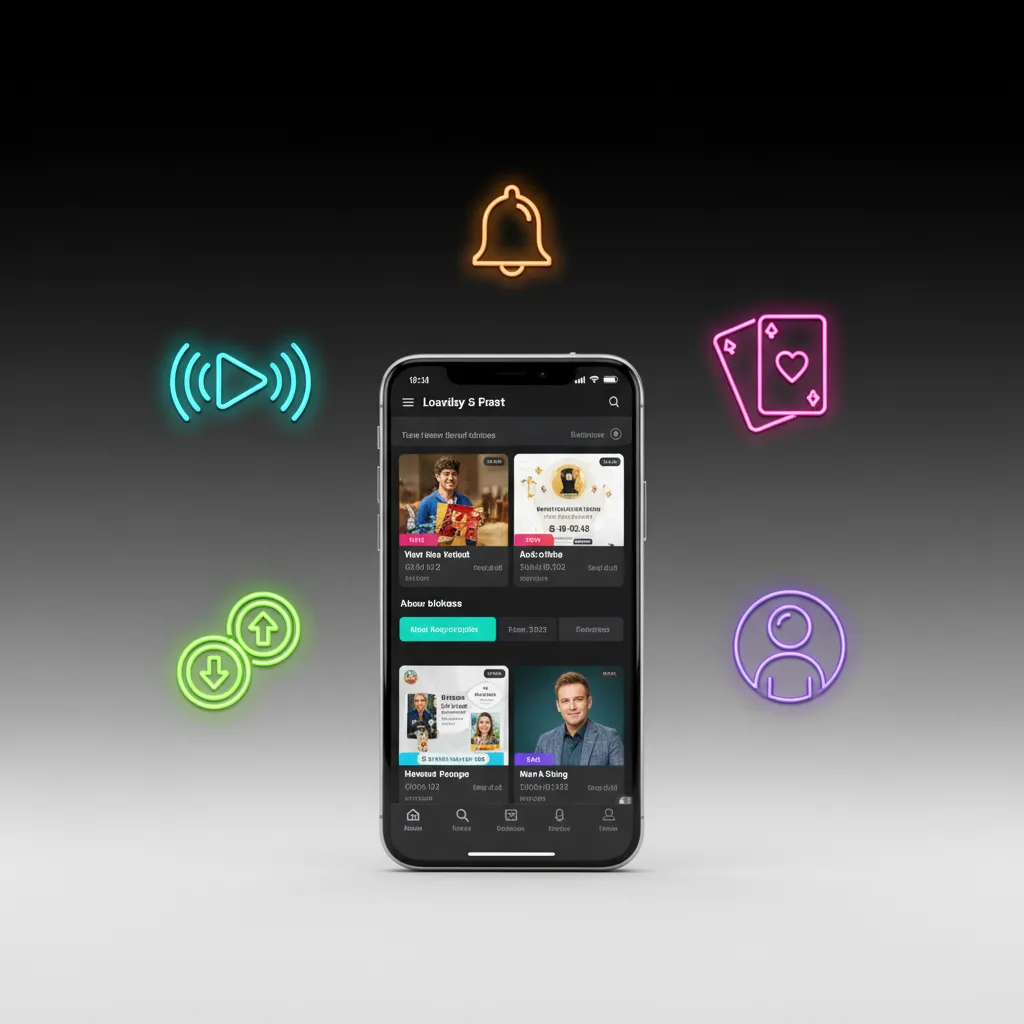 BC Game app with live cricket/football odds, casino lobby, fast UPI payments, cash out, profile and notification controls