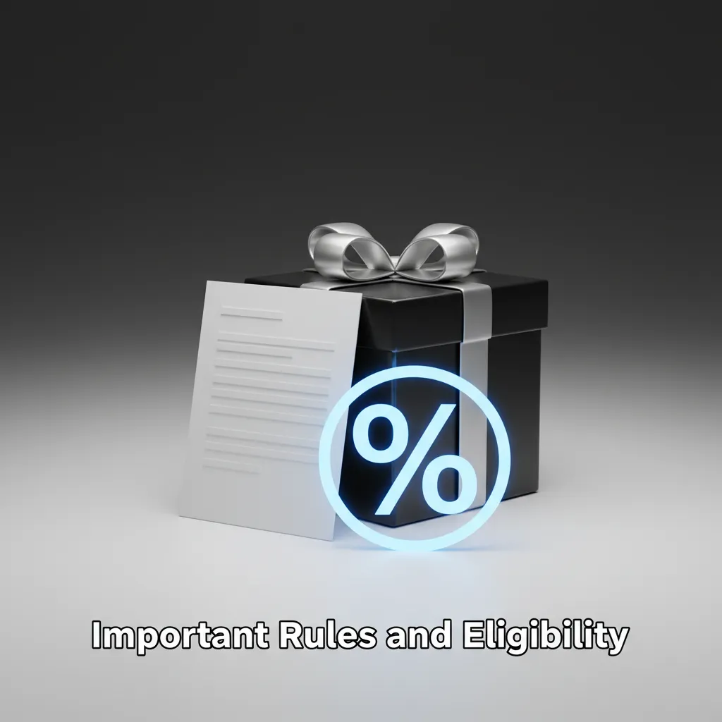 Important Rules & Eligibility: 18+; one welcome per user; KYC needed; wagering, odds, limits, expiry terms apply.