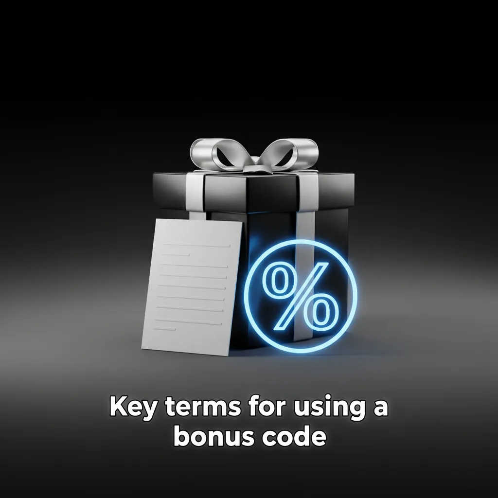 Infographic on bonus code terms: 18+ India; enter code before deposit; wagering, game/method limits; KYC may be required.