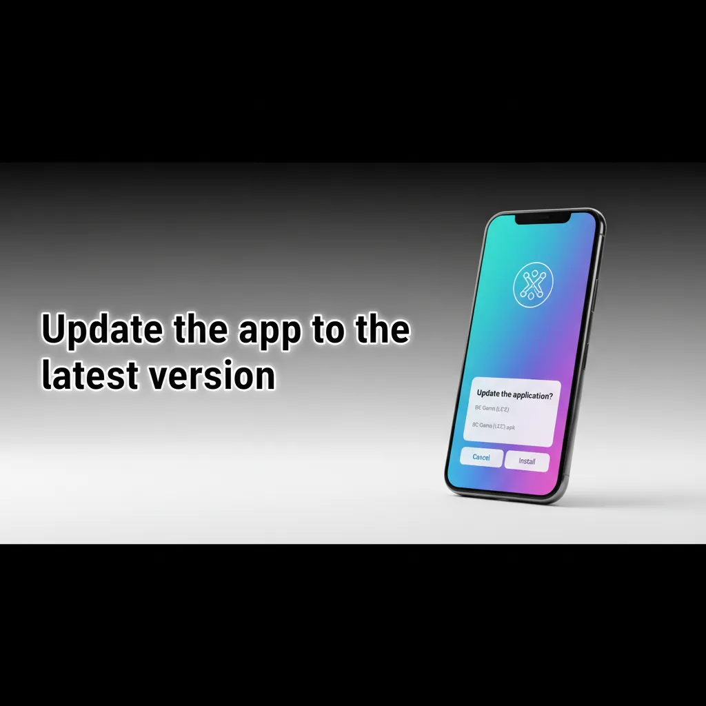 Two phone screens showing app update options: Android Update in menu; iOS PWA updates on refresh; faster, more secure.
