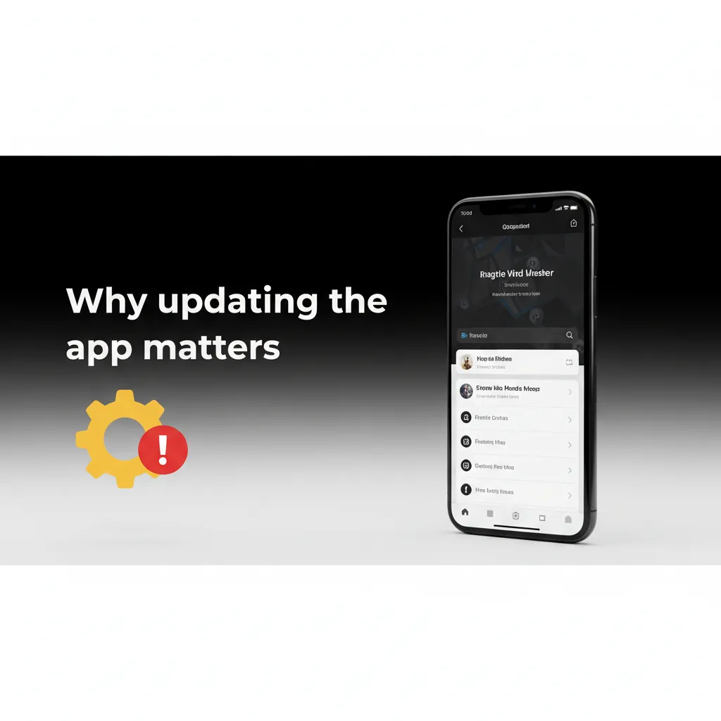 App update benefits: new features, faster loads, reliable deposits/withdrawals, quicker odds data, bug fixes, security.