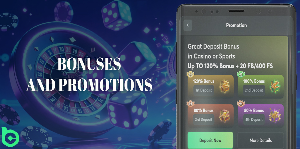 The BC Game mobile app offers special bonuses for players.