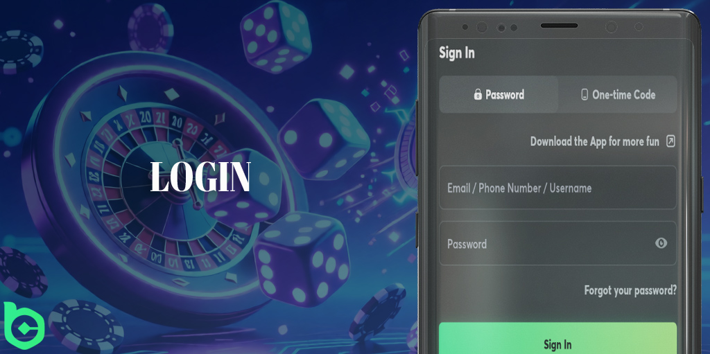 To log into your account in the BC Game mobile app, you need a login and password.